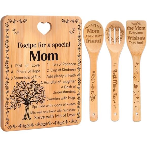 Mothers Day Gifts - "Recipe for a Special Mom" Mothers Day Gifts for Mom - Picture 1 of 6